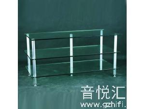 艺特 11-T100-g钢化玻璃架音响架 器材架 音响机架机柜 功放架