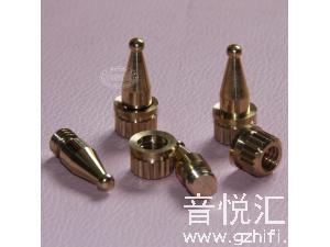 汇典纯铜脚钉 音响避震脚钉 适用各式机架音箱脚架使用(四颗一套)