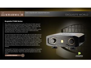 Kharma Exquisite P1000 Series（卡玛P1000前级）