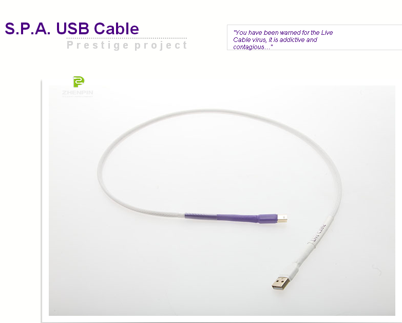 荷兰live cable现场拉阔spa usb线