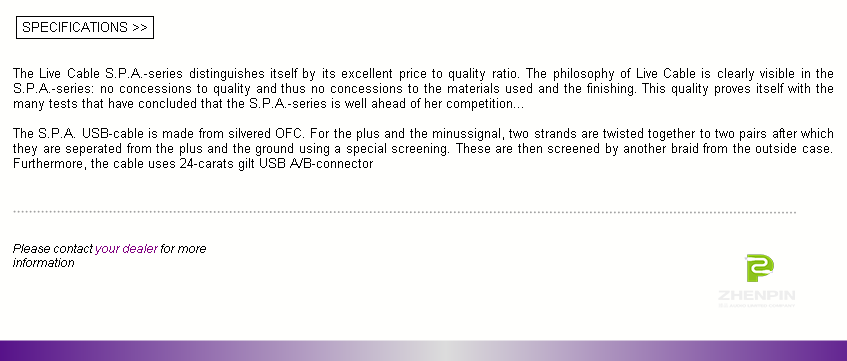 荷兰live cable现场拉阔spa usb线