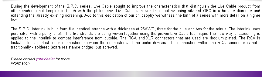 荷兰 live cable 现场拉阔 spc 信号线