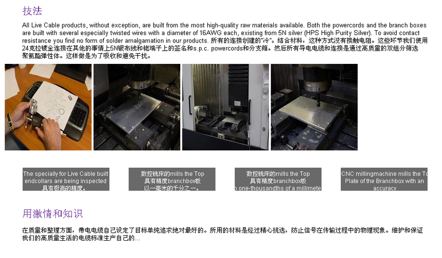 荷兰 live cable 现场拉阔 signature喇叭线