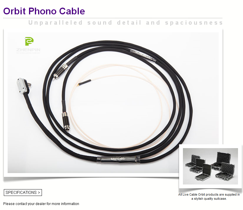 荷兰live cable 现场拉阔 orbit 唱臂线
