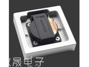 德国ABL 英标 镀金 冰火版 电源 墙插 86*86MM墙插 面板