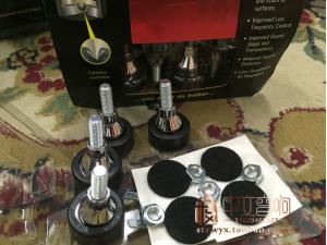 Soundcare/挪威钉Super spikes spike 4 M8螺纹音箱避震钉 