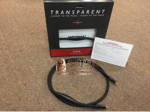 美国 Transparent/天仙配 Super 超级系列 RCA信号线 Gen-5