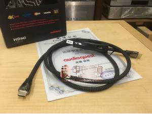 美国Audioquest/线圣 Diamond钻石纯银HDMI 4K 2.0版高清线