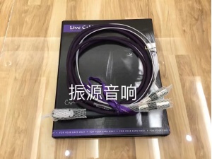 荷兰 LiveCable signature XLR 黑胶5针平衡信号线 1.5米